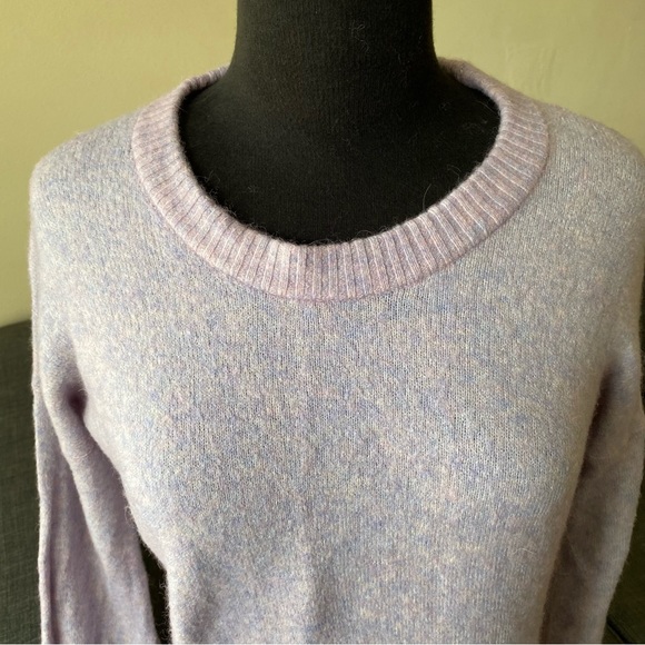 Madewell Lilac Payton Pullover Sweater in Coziest Yarn #AD041 - Picture 5 of 10